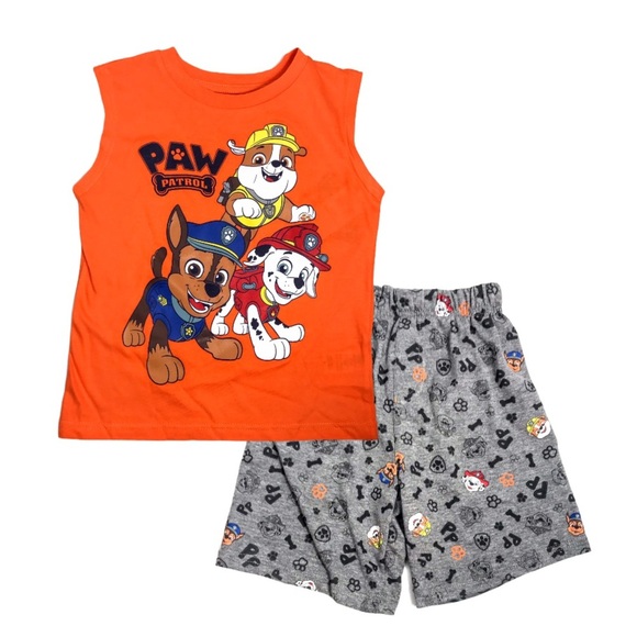 NWT Paw Patrol Shorts Set With Bucket Hat & Shoes - Picture 13 of 14